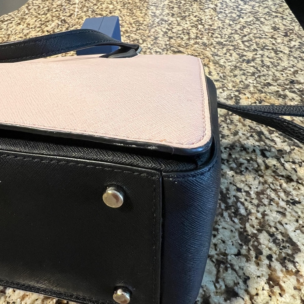 Kate Spade Pink and Black Handbag - Picture 11 of 12